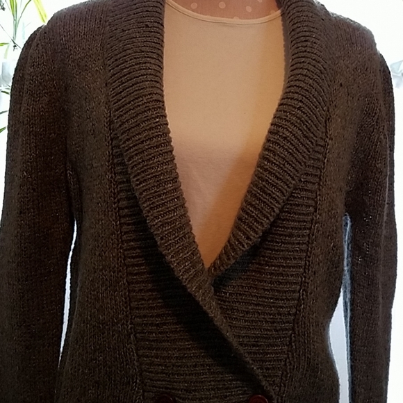 COPY - Gray cardigan sweater - Picture 2 of 6